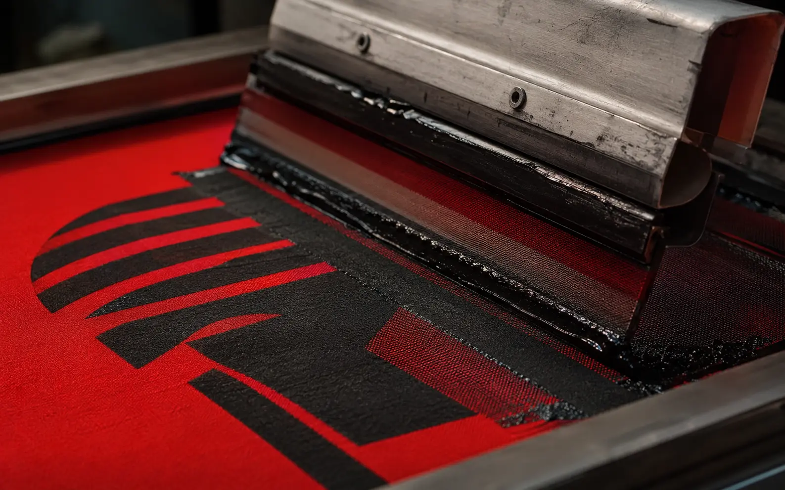Detalhe de Silk especial em uniforme personalizado